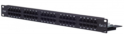 Патч-панель WT-2052, 50 портов RJ-45
