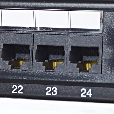 Патч-панель WT-2178C-KR-CAT.6, 24 порта RJ-45