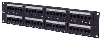 Патч-панель WT-2029B-KR-48 PORTS, 48 портов RJ-45