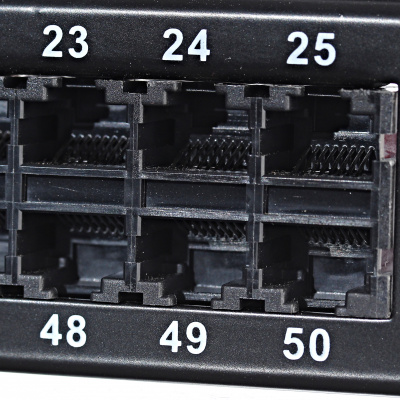 Патч-панель WT-2052, 50 портов RJ-45
