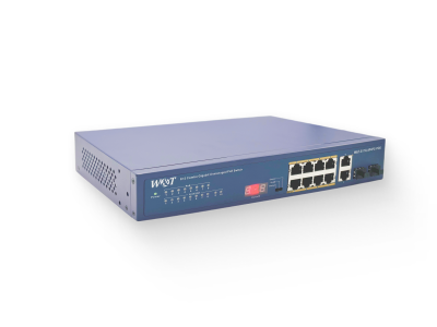 Неуправляемый коммутатор W&T-S17G-8P4PC-POE